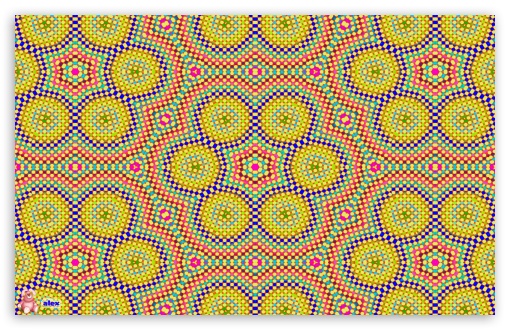 Psychedelic Colors UltraHD Wallpaper for Widescreen 16:10 5:3 ;