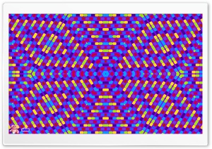 Psychedelic Pattern 4K UHD Wallpaper for Widescreen and UltraWide Desktop, UltraHD TV, Smartphone, Tablet