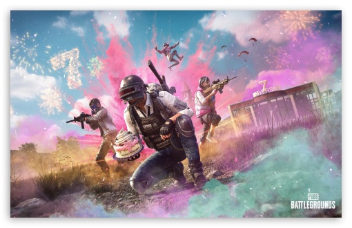 PUBG 7th Anniversary Party for All UltraHD Wallpaper for UHD 16:9 ; HD 16:9 ; UltraWide 21:9 24:10 32:9 32:10 ; Widescreen 16:10 5:3 ; Fullscreen 4:3 5:4 3:2 ; Tablet 1:1 ; Mobile 9:16 9:19.5 9:20 10:16 2:3 3:5 3:4 ; Dual 16:10 5:3 16:9 4:3 5:4 3:2 ;