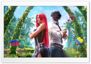 PUBG Mobile x Karol G 4K UHD Wallpaper for Widescreen and UltraWide Desktop, UltraHD TV, Smartphone, Tablet