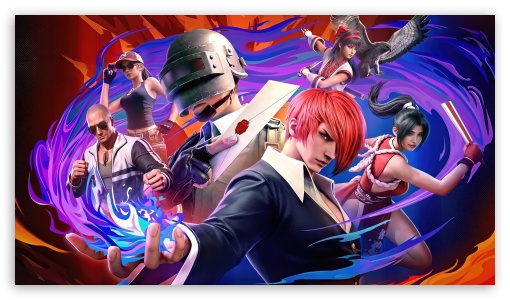 Pubg Mobile X The King Of Fighters UltraHD Wallpaper for HD 16:9 ;
