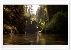 Punch Bowl Falls waterfall Ultra HD Wallpaper for 4K UHD Widescreen desktop, tablet & smartphone
