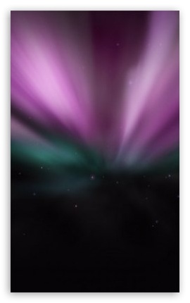 Purple Aurora UltraHD Wallpaper for Mobile 3:5 - ;