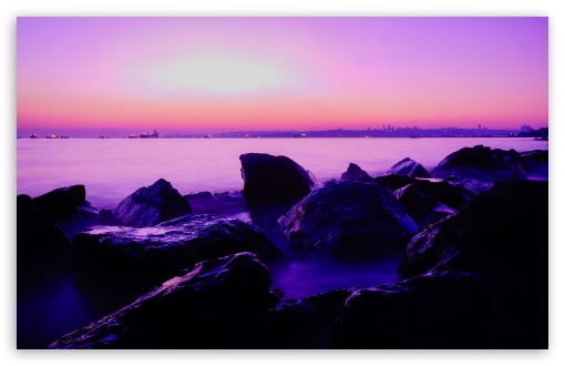 Purple Beach Sunset UltraHD Wallpaper for UHD 16:9 ; HD 16:9 ; UltraWide 21:9 24:10 32:9 32:10 ; Widescreen 16:10 5:3 ; Fullscreen 4:3 5:4 3:2 ; Tablet 1:1 ; Mobile 9:16 9:19.5 9:20 9:21 9:22 10:16 2:3 3:5 3:4 ; Dual 16:10 5:3 16:9 4:3 5:4 3:2 ;