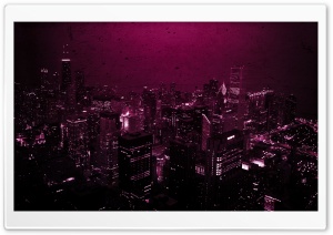 Purple City Ultra HD Wallpaper for 4K UHD Widescreen desktop, tablet & smartphone