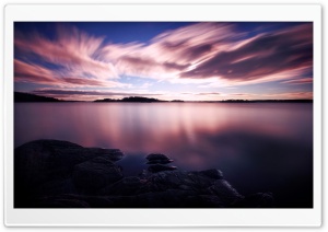 Purple Evening Light Ultra HD Wallpaper for 4K UHD Widescreen desktop, tablet & smartphone