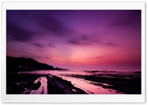 Purple Night Sky Ultra HD Wallpaper for 4K UHD Widescreen desktop, tablet & smartphone
