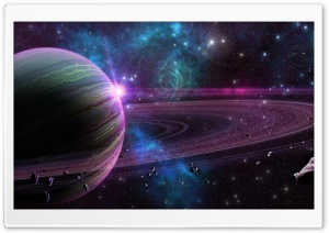 Purple Planet Ultra HD Wallpaper for 4K UHD Widescreen desktop, tablet & smartphone
