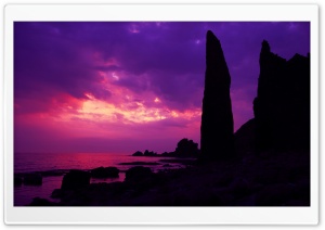 Purple Twilight Ultra HD Wallpaper for 4K UHD Widescreen desktop, tablet & smartphone