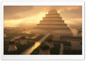 Pyramid Temple Ultra HD Wallpaper for 4K UHD Widescreen desktop, tablet & smartphone