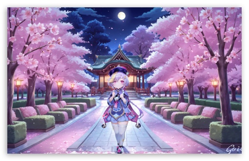 Qiqi - Genshin Impact UltraHD Wallpaper for Widescreen 16:10 ;