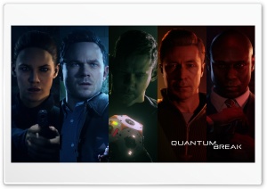 Quantum Break Cast Ultra HD Wallpaper for 4K UHD Widescreen desktop, tablet & smartphone