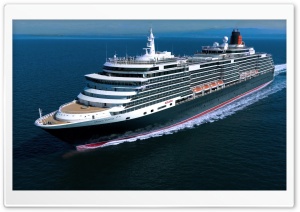 Queen Victoria Cruise Ship Ultra HD Wallpaper for 4K UHD Widescreen desktop, tablet & smartphone
