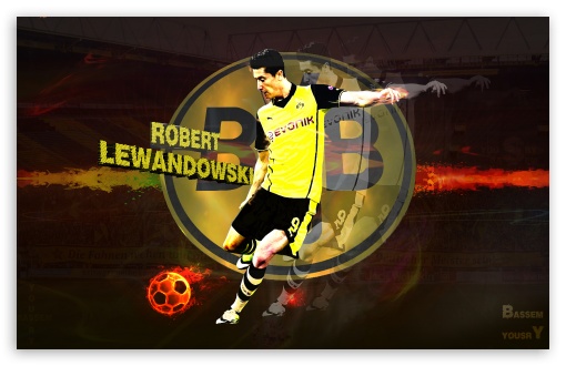 R.Lewandowski UltraHD Wallpaper for Widescreen 16:10 ;