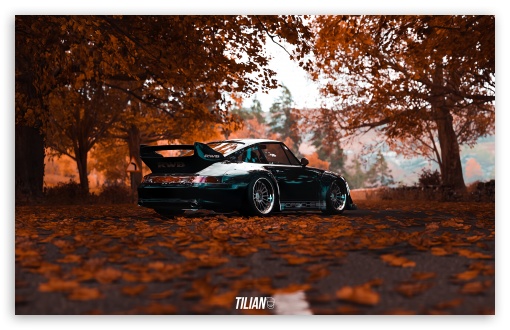Racing Porsche, Autumn Landscape UltraHD Wallpaper for UHD 16:9 ; HD 16:9 ; UltraWide 21:9 24:10 ; Widescreen 16:10 5:3 ; Fullscreen 4:3 5:4 3:2 ; Tablet 1:1 ; Mobile 3:4 ;