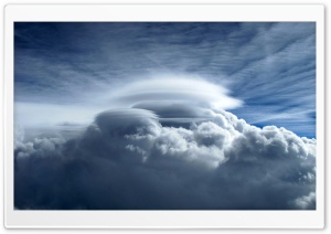 Radial Crown Cloud Ultra HD Wallpaper for 4K UHD Widescreen desktop, tablet & smartphone