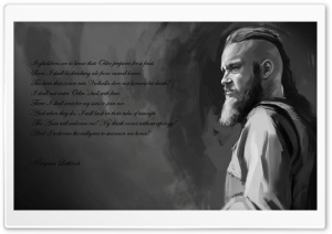 Ragnar - last words Ultra HD Wallpaper for 4K UHD Widescreen desktop, tablet & smartphone