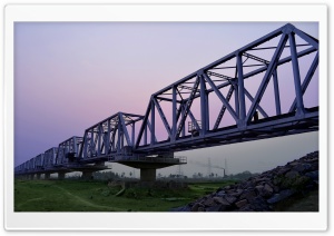 Railway Bridge Ultra HD Wallpaper for 4K UHD Widescreen desktop, tablet & smartphone