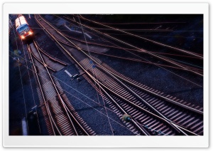 Railway Lines Ultra HD Wallpaper for 4K UHD Widescreen desktop, tablet & smartphone
