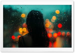 Rain Window Ultra HD Wallpaper for 4K UHD Widescreen desktop, tablet & smartphone