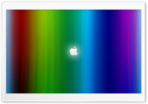 Rainbow Apple Ultra HD Wallpaper for 4K UHD Widescreen desktop, tablet & smartphone