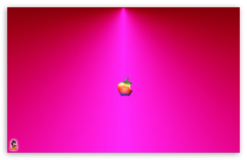 Rainbow Apple UltraHD Wallpaper for Widescreen 16:10 ;