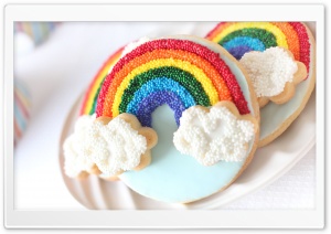 Rainbow Cookies Ultra HD Wallpaper for 4K UHD Widescreen desktop, tablet & smartphone