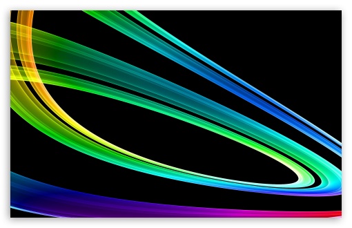 Rainbow Lines Ultra HD Desktop Background Wallpaper for 4K UHD TV ...