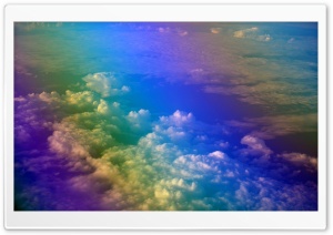 Rainbow over The Clouds Ultra HD Wallpaper for 4K UHD Widescreen desktop, tablet & smartphone