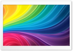 Rainbow Waves Ultra HD Wallpaper for 4K UHD Widescreen desktop, tablet & smartphone