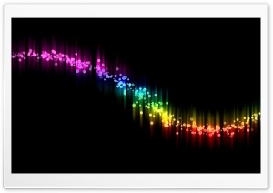 Rainbow Wavy Lines Ultra HD Wallpaper for 4K UHD Widescreen desktop, tablet & smartphone