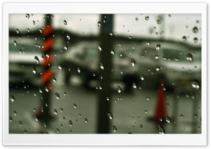 Raindrops On Glass Ultra HD Wallpaper for 4K UHD Widescreen desktop, tablet & smartphone