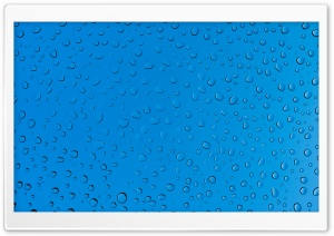 Raindrops on Glass Surface 4K UHD Wallpaper for Widescreen and UltraWide Desktop, UltraHD TV, Smartphone, Tablet