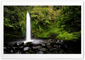 Rainforest Waterfall Ultra HD Wallpaper for 4K UHD Widescreen desktop, tablet & smartphone