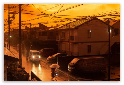 Raining UltraHD Wallpaper for Fullscreen 3:2 ;