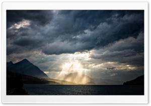 Raining Light in Interlaken Ultra HD Wallpaper for 4K UHD Widescreen desktop, tablet & smartphone