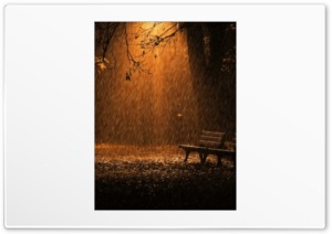 Rainy Autumn 4K UHD Wallpaper for Widescreen and UltraWide Desktop, UltraHD TV, Smartphone, Tablet
