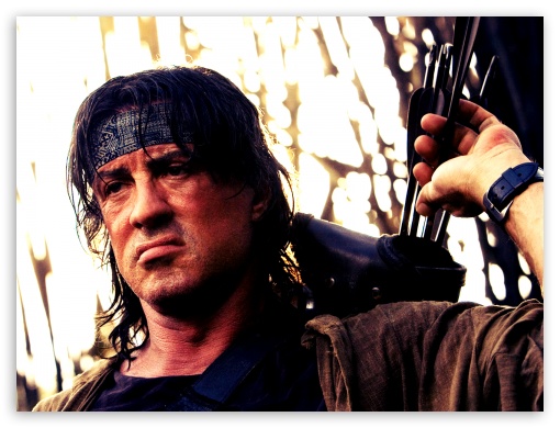 rambo UltraHD Wallpaper for Fullscreen 4:3 UXGA XGA SVGA ;