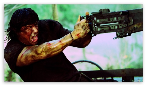 rambo sylvester UltraHD Wallpaper for HD 16:9 ;