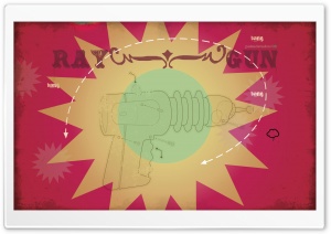 Ray Gun Ultra HD Wallpaper for 4K UHD Widescreen desktop, tablet & smartphone
