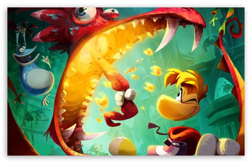 Rayman Legends wallpaper 03 1080p Vertical