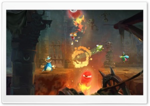 Rayman Legends Ghost Pop Ultra HD Wallpaper for 4K UHD Widescreen desktop, tablet & smartphone