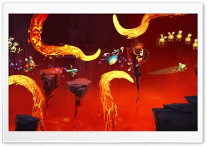 Rayman Legends Lava Chase Ultra HD Wallpaper for 4K UHD Widescreen desktop, tablet & smartphone