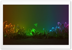 Razer Chroma Crystals Background Ultra HD Wallpaper for 4K UHD Widescreen desktop, tablet & smartphone