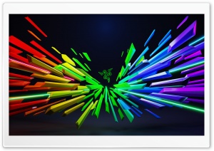 Razer Rainbow Colors Background Ultra HD Wallpaper for 4K UHD Widescreen desktop, tablet & smartphone