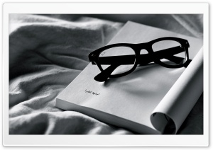 Reading Glasses Ultra HD Wallpaper for 4K UHD Widescreen desktop, tablet & smartphone