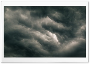 Real Dark Storm Clouds, Stormy Sky Ultra HD Wallpaper for 4K UHD Widescreen desktop, tablet & smartphone