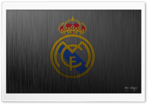 Real Madrid Metal Logo Ultra HD Wallpaper for 4K UHD Widescreen desktop, tablet & smartphone