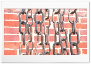 Realistic chains and bricks Ultra HD Wallpaper for 4K UHD Widescreen desktop, tablet & smartphone