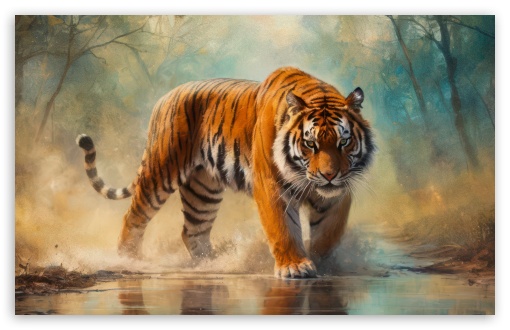 Realistic Color Pencil Drawing of a Tiger UltraHD Wallpaper for UHD 16:9 ; HD 16:9 ; UltraWide 21:9 24:10 32:9 32:10 ; Widescreen 16:10 5:3 ; Fullscreen 4:3 5:4 3:2 ; Tablet 1:1 ; Mobile 9:16 9:19.5 9:20 10:16 2:3 3:5 3:4 ; Dual 16:10 5:3 16:9 4:3 5:4 3:2 ;
